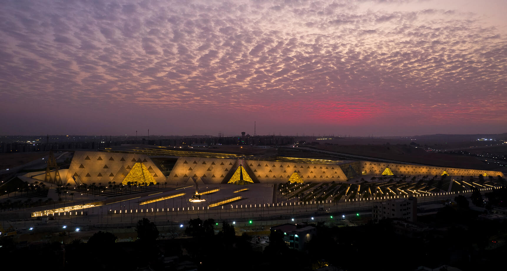 Grand Egyptian Museum entrance